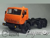 КамАЗ-55105 шасі (1990) (з поворотними колесами) 778411 [VZ]