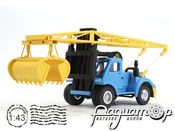 Автопогрузчик ЛЗА-4008М с гидравлическим грейфером (1960) 21-3B