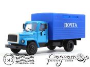 ГАЗ-3307 фургон «Почта» (1989) 4318-B [BK]