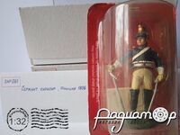 Наполеонівські війни №61, Сержант кірасир, Франція (1806) SNC061 [IS]