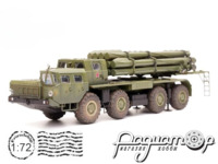 Реактивная система залпового огня БМ-30 9А52-2 «Смерч» (1987) 039963