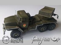 Урал-4320 РСЗО БМ-21-1 «Град» (1977) 953104 [DD]***