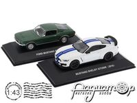 Набор Ford Mustang Collection №1+№2, Ford Mustang GT 390 (1968) & Mustang Shelby GT 350R (2016) 512072 [SV]