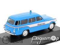Kaleidoskop Slavnych Vozu Skoda №83, Skoda 1202 Verejna Bezpecnost (1964) KS083
