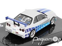 Fast & Furious №2, Nissan Skyline GT-R (R34) (2002) FF002 [SV]