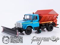 Піскорозкидувач КО-829А (ЗіЛ-4333) (1986) SSM1520 [SV]