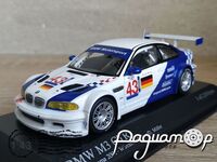 BMW M3 GTR №43 ELMS Jarama Winner (2001) 0544 [KG]