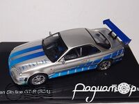 Fast & Furious №2, Nissan Skyline GT-R (R34) (2002) FF002 [IS]