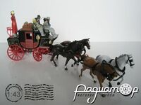 Passenger Coach and Horses (1820) YS-39/2320 [US]