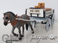 Anheuser-Busch Horse-Drawn Delivery Wagon (1876) YYM36791/4626 [US]