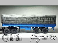 Полуприцеп МАЗ-5205 с тентом (1971) 778527 [VZ]