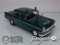 Поліцейські машини світу №6, Opel Kapitan поліція Німеччини (1960) 197600 [GS]*