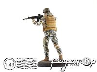 Боєць ЗСУ з автоматом (ZU)-0179