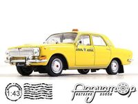 Автолегенды СССР Спецвыпуск-Такси СССР №3, ГАЗ-24-01 «Волга» Таксі (1970)***