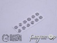 Набор Линзы фар 3,5мм (10шт+2) (ZU)-0203