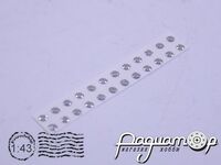 Набор Линзы фар 1,7мм (20шт+4) (ZU)-0204