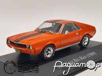 American Cars №69, AMC AMX Hardtop Big Bad (1969) (ZU)-AC069