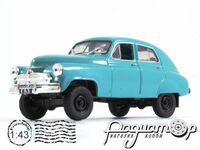 Автолегенды СССР №95, ГАЗ-М72 (1955) AL095 [KI]