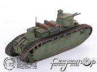 Char 2C (FCM 2C) (1921) 72006A