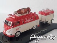 Volkswagen Kombi T1 with Trailer Coca-Cola (1960) 4635 [US]