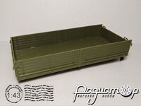 Кузов бортовой (для КрАЗ-257) 664646 [IS]