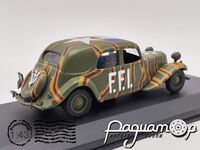 Samochody Wojskowe №8, Citroen Traction Avant 11 BL, FFI France, August (1944) PSW008 [IS]