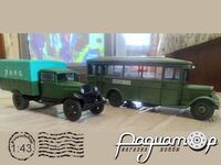 Набір моделей ГАЗ-АА (АНС) + ЗіС-8 (Miniclassic) (2шт) 350008 [PN]*