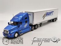 Kenworth T 2000 Swift Transportation Duraplate Dry Van Trailer (1997) 512468 [SV]
