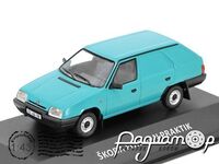 Kaleidoskop Slavnych Vozu Skoda №84, Skoda Forman Praktik (1993) KS084