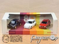 Набір Renault: Clio Williams, R5 Supercinque GT Turbo, Peugot 205 GTi 1.6 (3шт) 479992