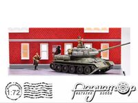 Діорама Berlin Battle Platform 36 (діорама, модель танка Т-34, 2 фігурки) 845135