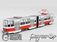 Трамвай Tatra KT4 (1973) SSM4077 [IS]