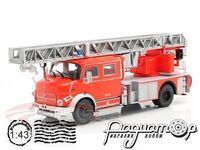 Mercedes-Benz L1519 fire department with telescopic ladder (1975) WORLDFIRECENT014 [SR]