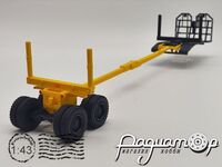 Надстройка лесовоз (для КрАЗ, КамАЗ, Урал, ЗИЛ-131, МАЗ) 512530 [SV]