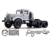 Автолегенды СССР Грузовики №50, ЯАЗ-210Д сідловий тягач (1952) ALG50 [LS]