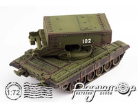 ТОС-1 на базе Т-72 (в транспортировочном положении) (1987) 152942