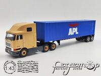International 9800 Eagle COE APL American President Lines Container Trailer (1995) 512557 [SV]
