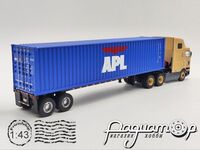 International 9800 Eagle COE APL American President Lines Container Trailer (1995) 512557 [SV]