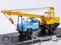Автокран КС-1562Б (ГАЗ-53) (1980) (ZU)-SSM1529