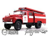 Автолегенды СССР Грузовики №3, АЦ-30(130)63А Пожарная машина (1970) ALG03 [GS]