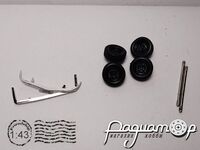 Комплект коліс та бамперів (для Datsun-240z) 664876 [IS]