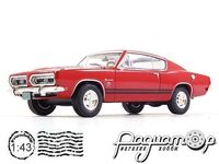 American Cars №18, Plymouth Barracuda Sports Fastback Formula S (1968) AC018 [NT]