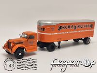 Federal Series 45M Coles Express Fruehauf Moving Trailer (1947) 512561 [SV]