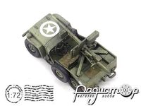 Willys Jeep with M1917 & 37mm Anti-Tank Gun (1945) LE2002-2