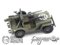 Willys Jeep with M1917 & 37mm Anti-Tank Gun (1945) LE2002-3
