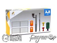 Metallic Road Sign Accessory ATA43011