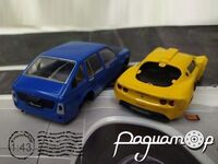 Набор некомплектных кузовов Lotus Exige (СК)+ Москвич С-3 888237 [BD]