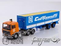 Volvo F12 з напівпричепом Fruehauf Savoyarde «Совтрансавто» (1981) SSM1556
