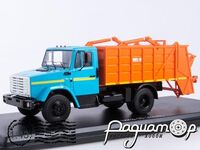 ЗИЛ-433362 Мусоровоз МКЗ-10 (1993) SSM1521 [SV]