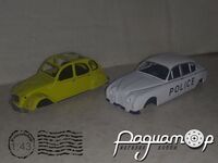 Набір некомплектних кузовів: Jaguar MK2 (ПММ) + Сitroen 2CV (UH) 888240 [BD]